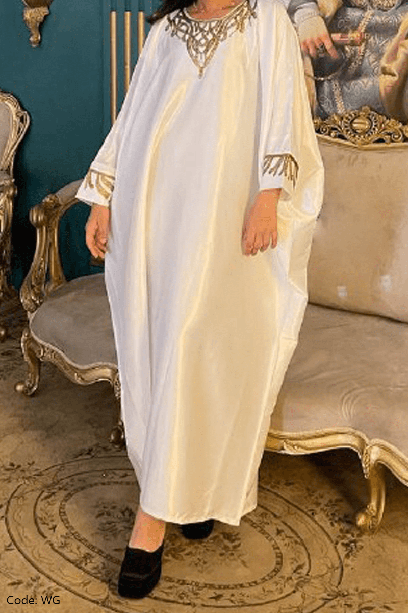 Warda Jalabiya - Satin